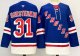 Men's #31 lgor Shesterkin New York Rangers Blue City Edition Jersey