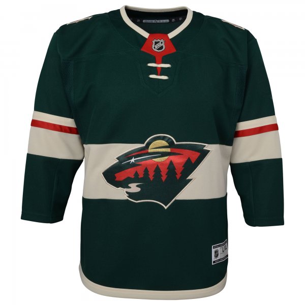 Youth Minnesota Wild Green Home Premier Blank Jersey