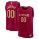 Youth Cleveland Cavaliers  Fanatics Maroon Fast Break Custom Jersey - Icon Edition