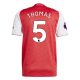 adidas Thomas Arsenal FC Home Jersey 25/26 w/ EPL Patch (Better Scarlet/White