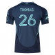 adidas A. Thomas Seattle Sounders Away Jersey 25/26 w/ MLS Patches & Sponsor (Aura Ink)