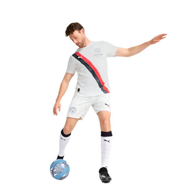 Puma Manchester City 25/26 Kid Super Jersey (Puma White/Puma Black)