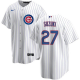 Youth Chicago Cubs #27 Seiya Suzuki White Home Stitched Nike MLB Jersey