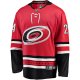 Men's Carolina Hurricanes Seth Jarvis Fanatics Red Alternate Breakaway Player Jersey