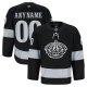 Men's Los Angeles Kings Black Alternate Authentic Pro Custom Jersey