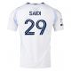 adidas San Diego FC Anisse Saidi Away Jersey 25/26 w/ MLS & Apple Patch (White)