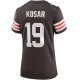 Women's Cleveland Browns Bernie Kosar Nike Brown Game Retired Player Jersey