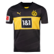 Puma Borussia Dortmund Julian Brandt Away Jersey w/ Bundesliga Patch 24/25 (Puma Black/Faster Yellow)