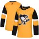 Men's Pittsburgh Penguins adidas Gold Alternate Jersey