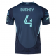 adidas L. Burney Seattle Sounders Away Jersey 25/26 w/ MLS Patches & Sponsor (Aura Ink)
