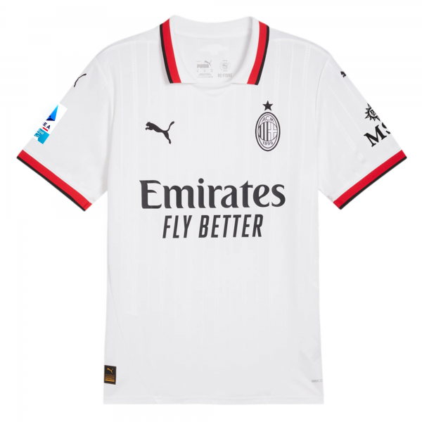 Puma AC Milan Yunus Musah Away Jersey w/ Serie A Patch 24/25 (Puma White)
