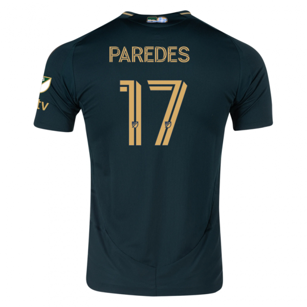 adidas Cristhian Paredes Portland Timbers Home Jersey w/ MLS & Apple Patch 25/26 (Green/Gold)