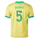 Nike Brazil Casemiro Home Jersey 24/25 (Dynamic Yellow/Lemon Chiffon/Green Spark)