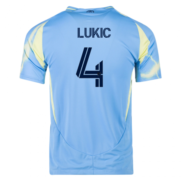 adidas Philadelphia Union Jovan Lukic Away Jersey 25/26 (Blue/Yellow)