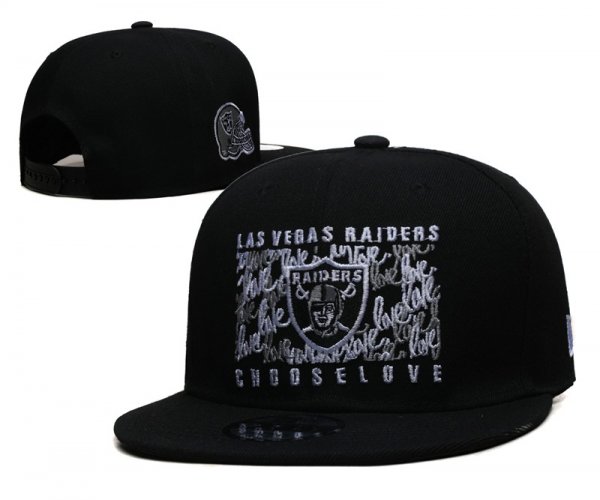 Las Vegas Raiders's black cap