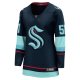 Women's Seattle Kraken Shane Wright Fanatics Deep Sea Blue Home Breakaway Jersey