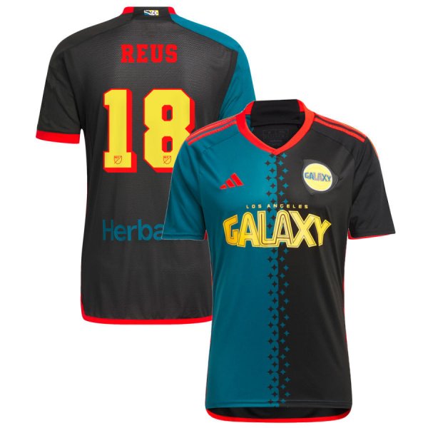 adidas LA Galaxy Marco Reus Third Jersey 24/25 (Black/Virdia)