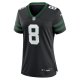 Women's New York Jets Aaron Rodgers Nike Legacy Black Alternate Game Jersey