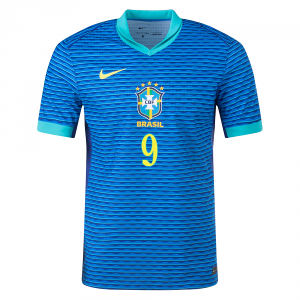Nike Brazil Richarlison Away Jersey 24/25 Soar/Dynamic Yellow)