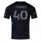 adidas Jahlane Forbes Charlotte FC Away Jersey 25/26 (Black)