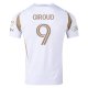 adidas Olivier Giroud LAFC Away Jersey w/ MLS + Apple + Ford Logo 25/26 (White/Gold) (Copy)