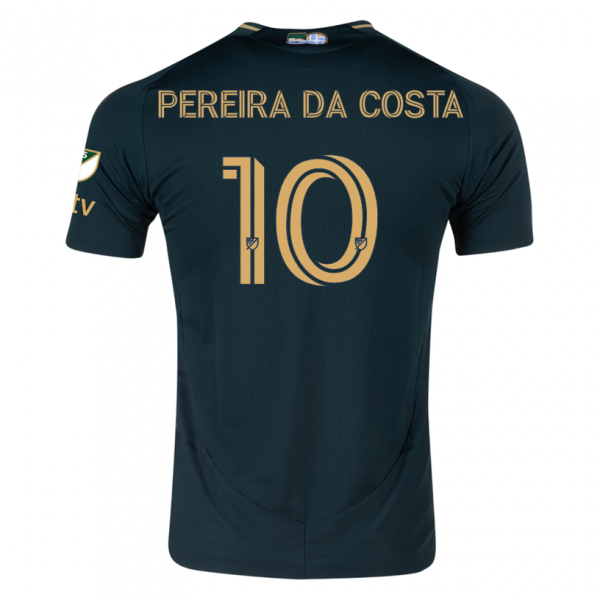 adidas David Da Costa Portland Timbers Home Jersey w/ MLS & Apple Patch 25/26 (Green/Gold)