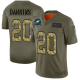 Philadelphia Eagles #20 Brian Dawkins Olive/Camo Men's Stitched NFL Limited 2019 Salute To Service Jersey