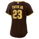 Women's San Diego Padres Fernando TatÃÂ­s Jr. Nike Brown Road Replica Player Jersey