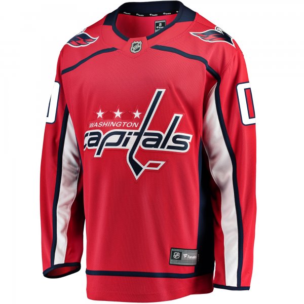 Men's Washington Capitals Fanatics Red Home Breakaway Custom Jersey