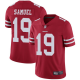 San Francisco 49ers #19 Deebo Samuel Red Team Color Men's Stitched NFL Vapor Untouchable Limited Jersey