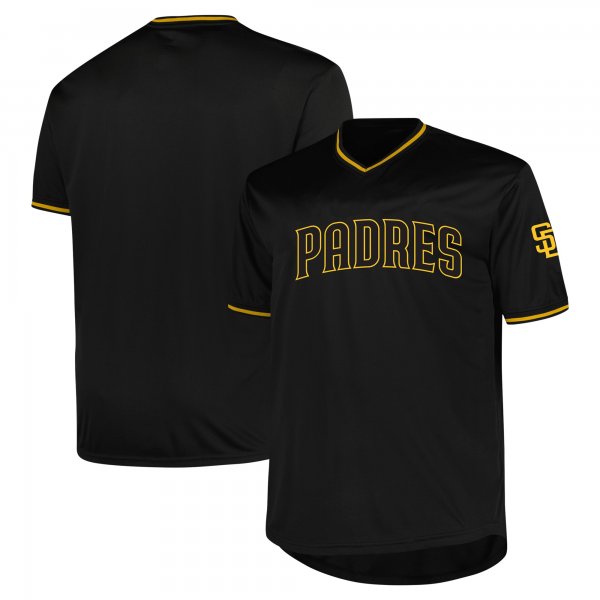 Men's San Diego Padres Profile Black Big & Tall Pop Fashion Jersey