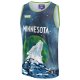 Unisex Minnesota Timberwolves NBA & KidSuper Studios by Fanatics Blue Hometown Jersey