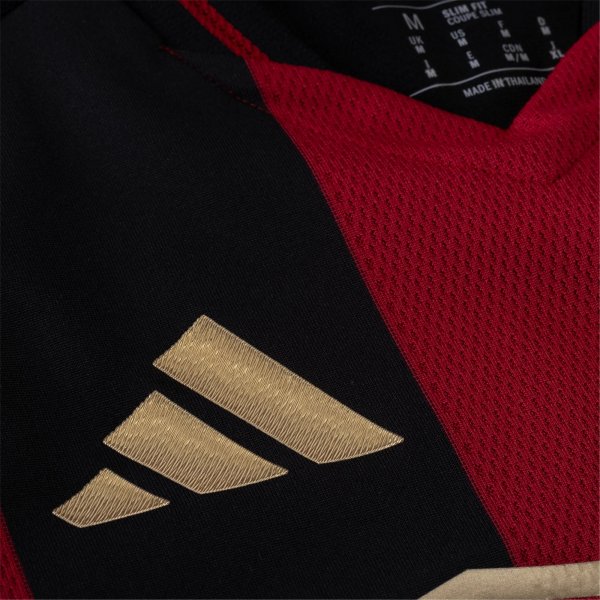 adidas Miguel Almirón Atlanta United Home Jersey w/ MLS Patches 25/26 (Red/Black)
