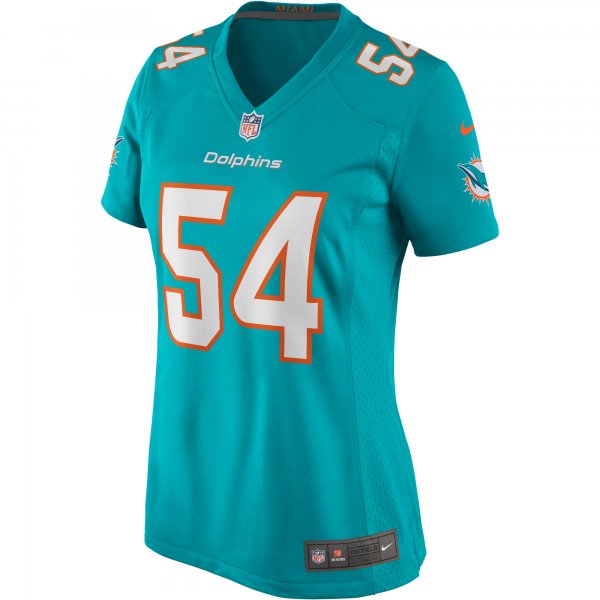 Women's Miami Dolphins Zach Thomas Nike Aqua Game Retired Player Jersey