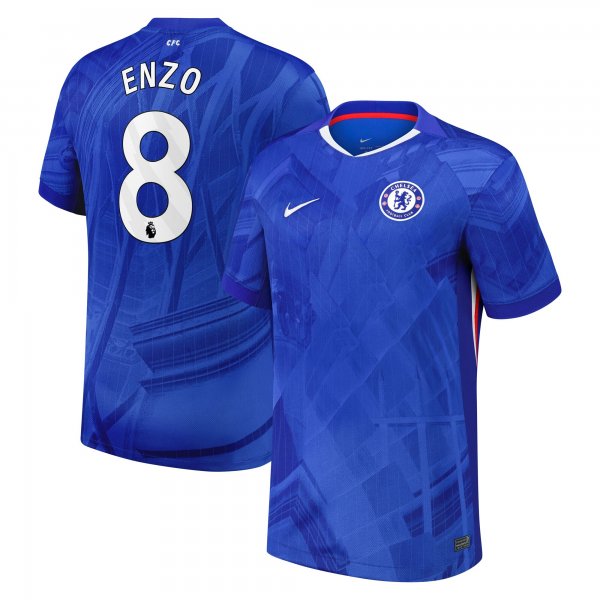 Enzo Fernández Chelsea Nike 2025/26 Home Replica Player Jersey - Blue