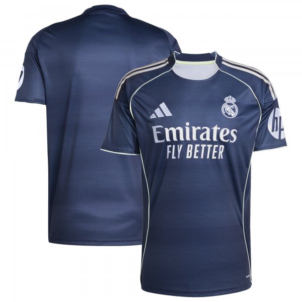 Real Madrid adidas 2025/26 Away Replica Jersey - Blue