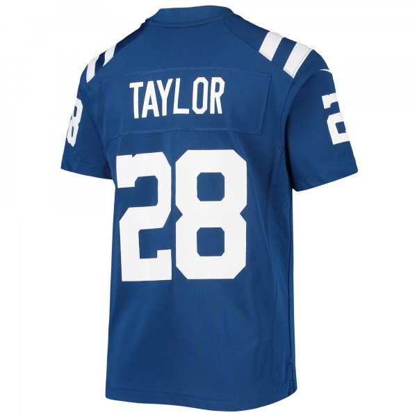 Youth Indianapolis Colts Jonathan Taylor Nike Royal Game Jersey