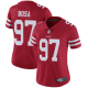 Women's San Francisco 49ers #97 Nick Bosa Nike 2019 NFL Draft First Round Pick Red Limited Jersey