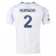 adidas San Diego FC Willy Kumado Away Jersey 25/26 w/ MLS & Apple Patch (White)