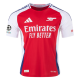 adidas Arsenal Riccardo Calafiori Home Jersey w/ Champions League Patches 24/25 (Better Scarlet/White)