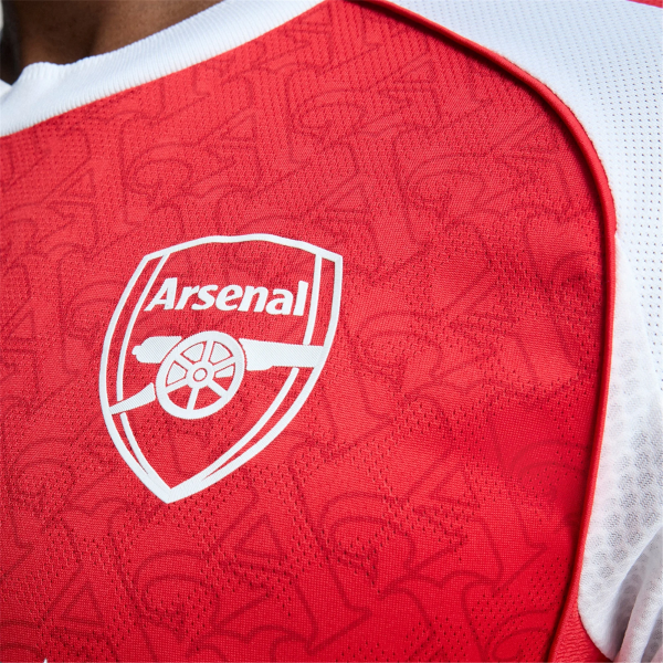 adidas Kieran Tierney Arsenal FC Home Jersey 25/26 w/ EPL Patch (Better Scarlet/White)