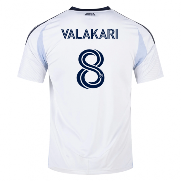 adidas Onni Valakari  San Diego FC Away Jersey 25/26 (White)