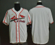 Men's St. Louis Cardinals Blank White Throwback Cooperstown Stitched MLB Cool Base Nike Jersey