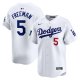 Men's Los Angeles Dodgers #5 Freddie Freeman Nike White 2024 MLB World Tour Seoul Series Home Limited Player Jersey