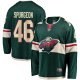 Youth Minnesota Wild Jared Spurgeon Fanatics Green Breakaway Player Jersey