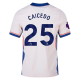 Nike Chelsea Moises Caicedo Away Jersey w/ EPL Patch 24/25 (Guava Ice/Rush Blue)