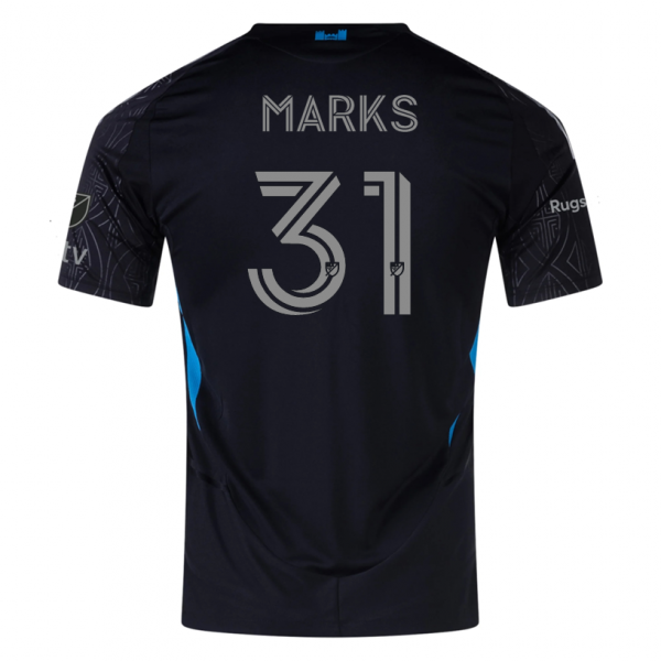 adidas George Marks Charlotte FC Away Jersey 25/26 (Black)