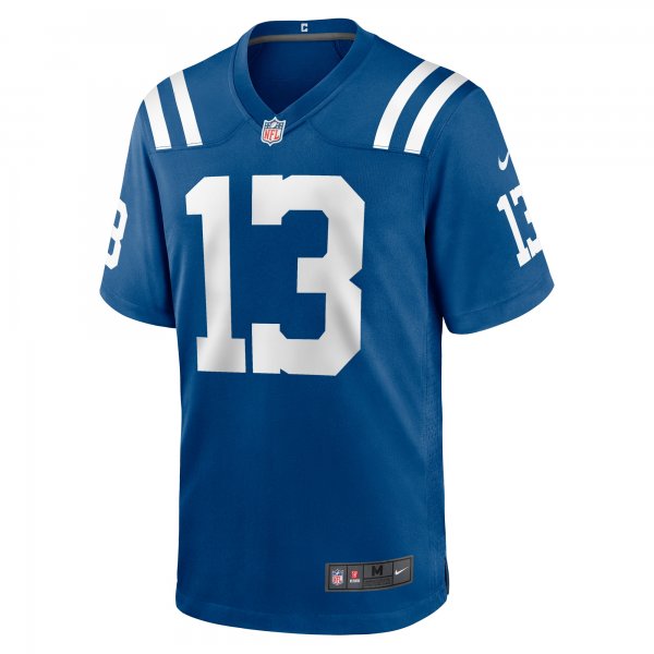 Men's Indianapolis Colts Racey McMath Nike  Royal Team Game Jersey