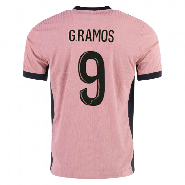 Nike Paris Saint-Germain Gonçalo Ramos Third Jersey 24/25 (Rust Pink/Black)
