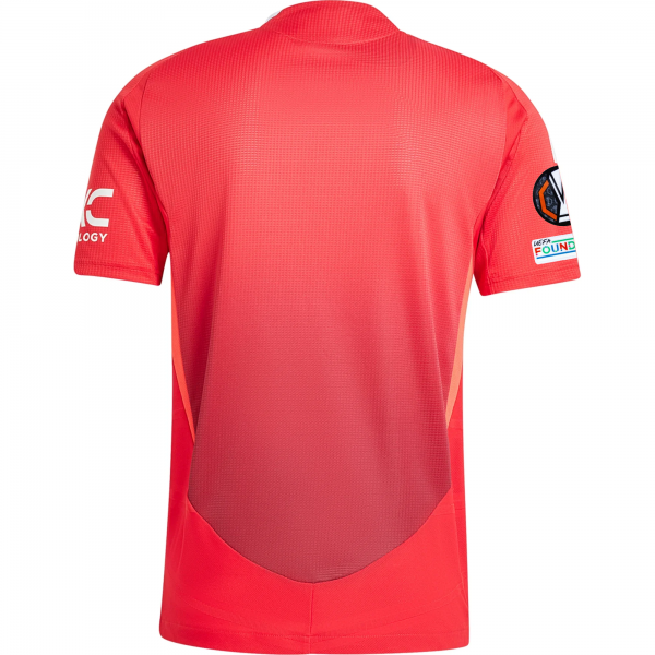adidas Manchester United Home Jersey w/ Europa League Patches 24/25 (MUFC Red/Bright Red)